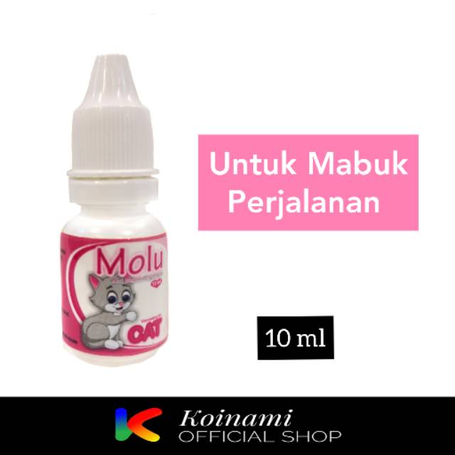 MOLU CAT / OBAT MABUK PERJALANAN / btm