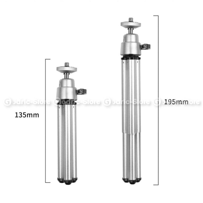 Mini Tripod Alloy HP 2-Section with Holder U Universal Smartphone