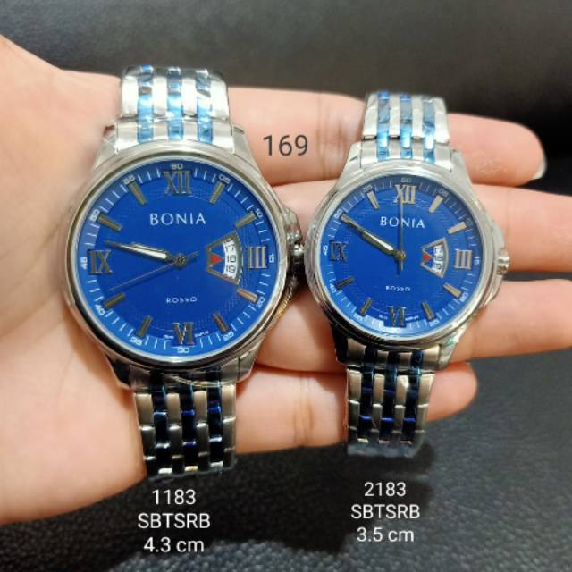 Jam Tangan Couple Bonia 169 Original Garansi