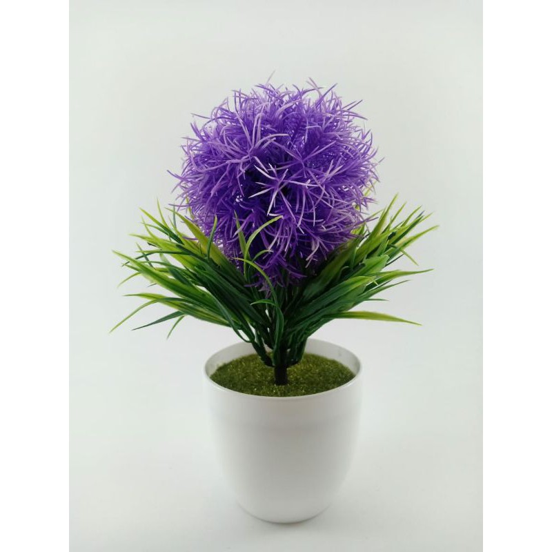 COD / BUNGA SNAPDRAGON BUNGA HIAS WARNA WARNI BUNGA DEKORASI IMPORT BUNGA ARTIFISIAL BP8807-Biru