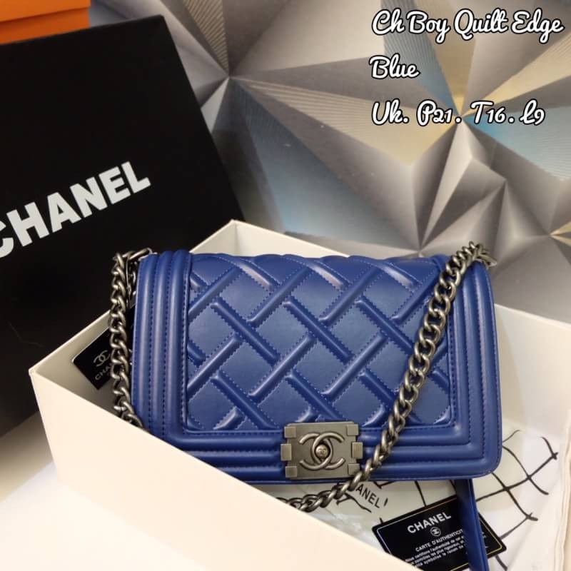 TAS CHANEL BOY QUILT EDGE MINI