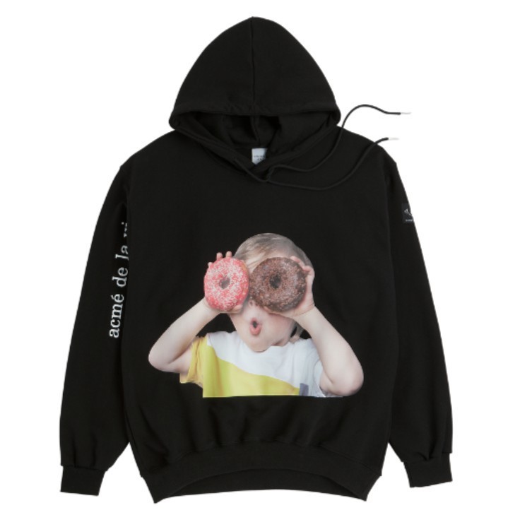 ADLV Baby Face Donuts 1 Hoodie Black 100% Authentic