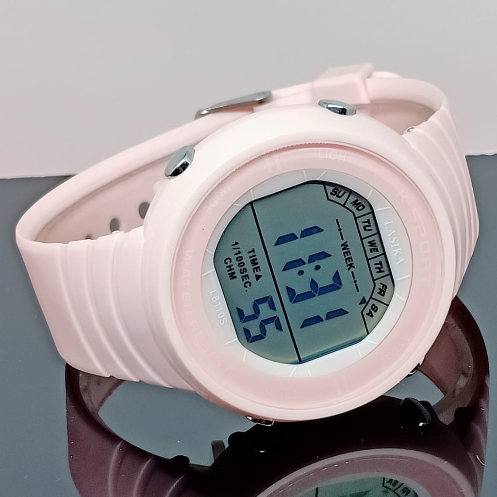 Jam Tangan Pria/Wanita Anti Air Lasika LSK-8110 Full Color