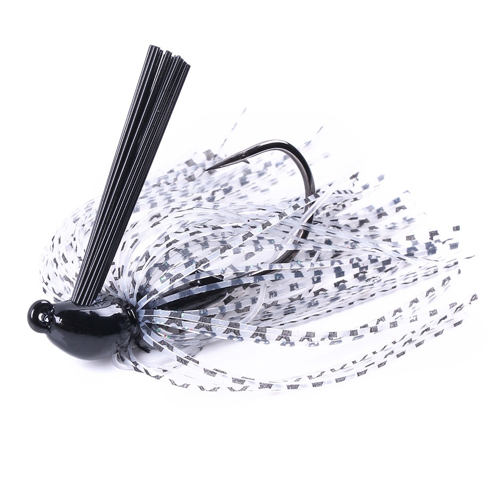 Hengjia 1 Pc Umpan Pancing Soft Bait Bentuk Cacing Imitasi Spinner Bait Chatter bait weedless fishing lure Buzzbait wobbler chatterbait for bass pike walleye fish