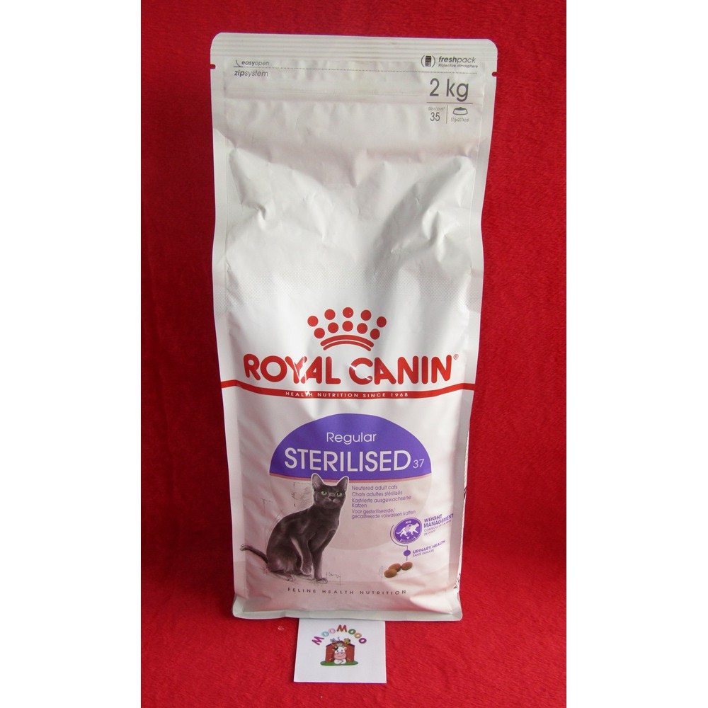 Royal Canin Sterilised 37 2kg - Makanan Kucing / Cat Food Steril Dewasa (Freshpack)