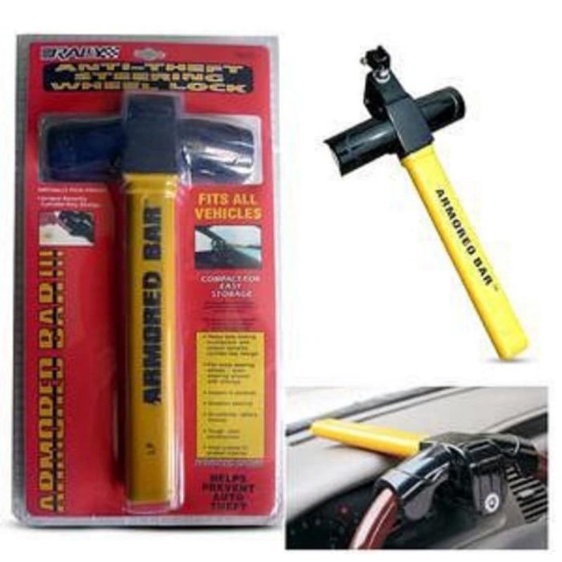 kunci setir ARMORED BAR kunci ganda mobil Tucson