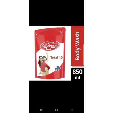 sabun lifeboy /nuvo family cair 900ml