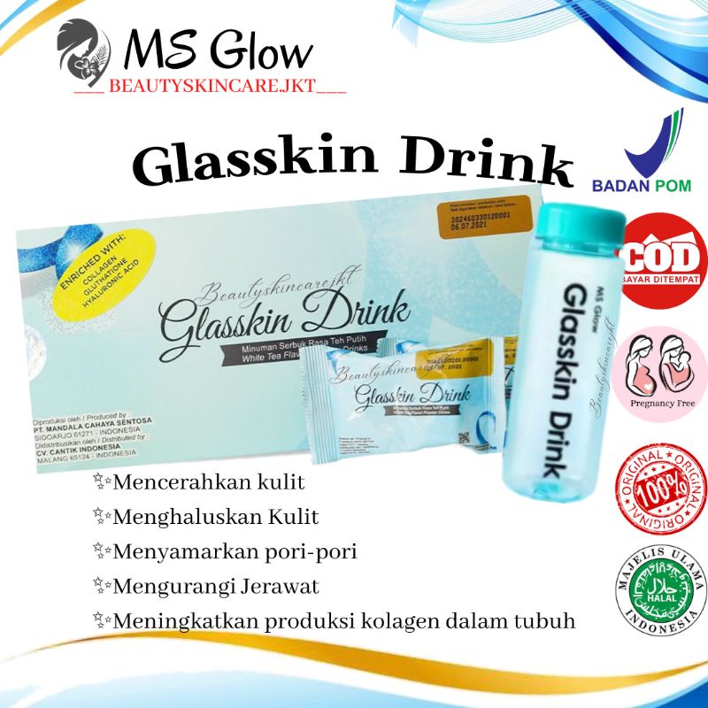 Ms Glow Glasskin Drink Free Tumbler