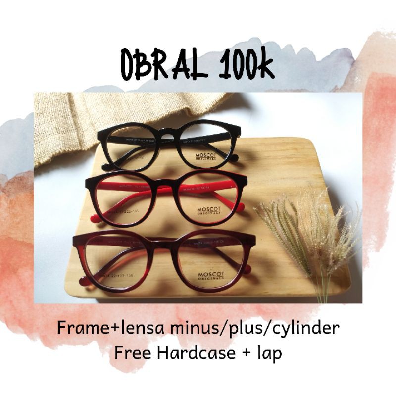 Kacamata minus/plus/silinder