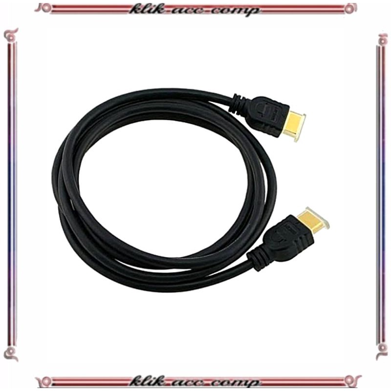 Kabel HDMI GOLD BAFO 2M Premium Quality with ETHERNET V 1.4 2 Meter