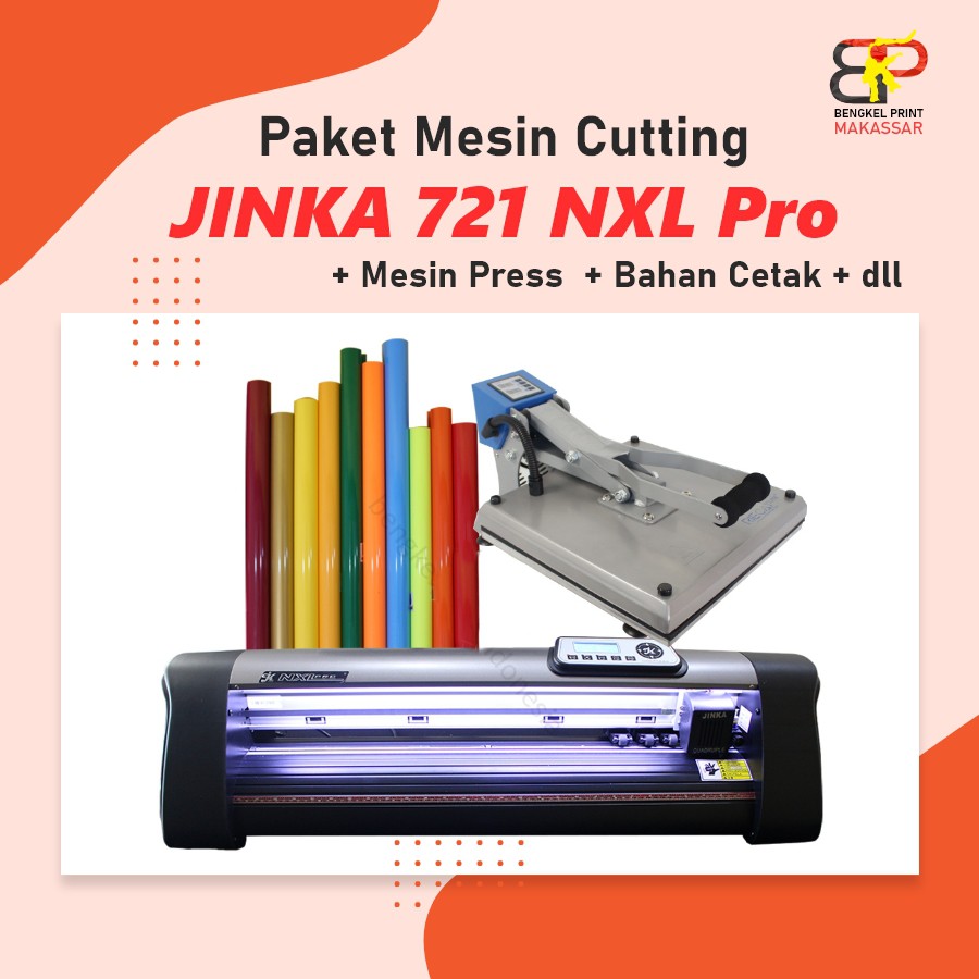 Paket Usaha Mesin Cutting Sticker Jinka 721NXL Pro