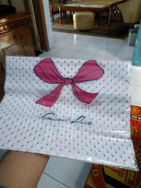 Kresek Motif Olshop Besar<br />30x40 Cm / Kantong Plastik Olshop / Kantong Kresek