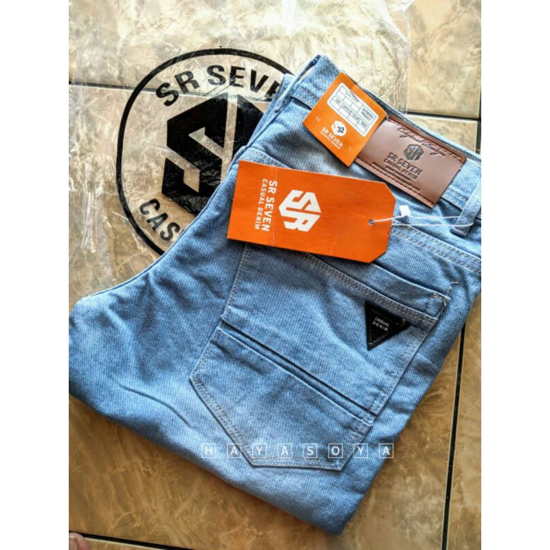 (ORIGINAL JEANS SR SEVEN) Celana Panjang Jeans Pria 27-32