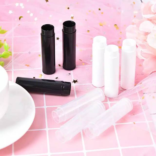 Lipbalm Tube Kosong 5ml DIY Lip Balm Wadah DIY Lipstick wadah lipbalm kosong container alumunium jar