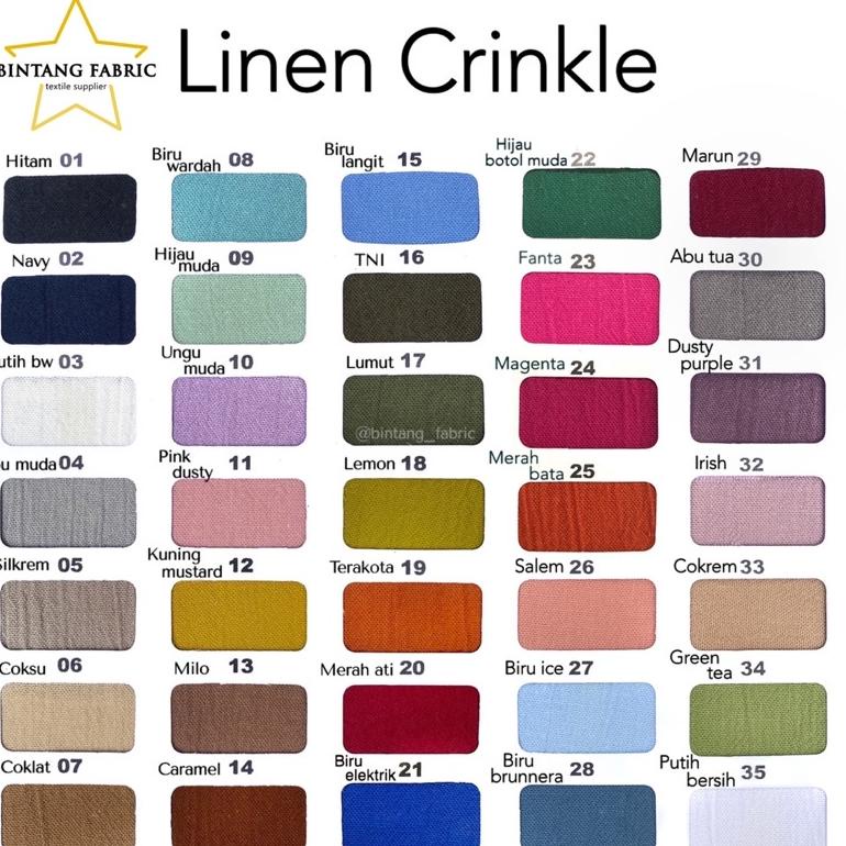 

BIG DISKON Buku Katalog Warna Kain Bintang Fabric 2187 あ