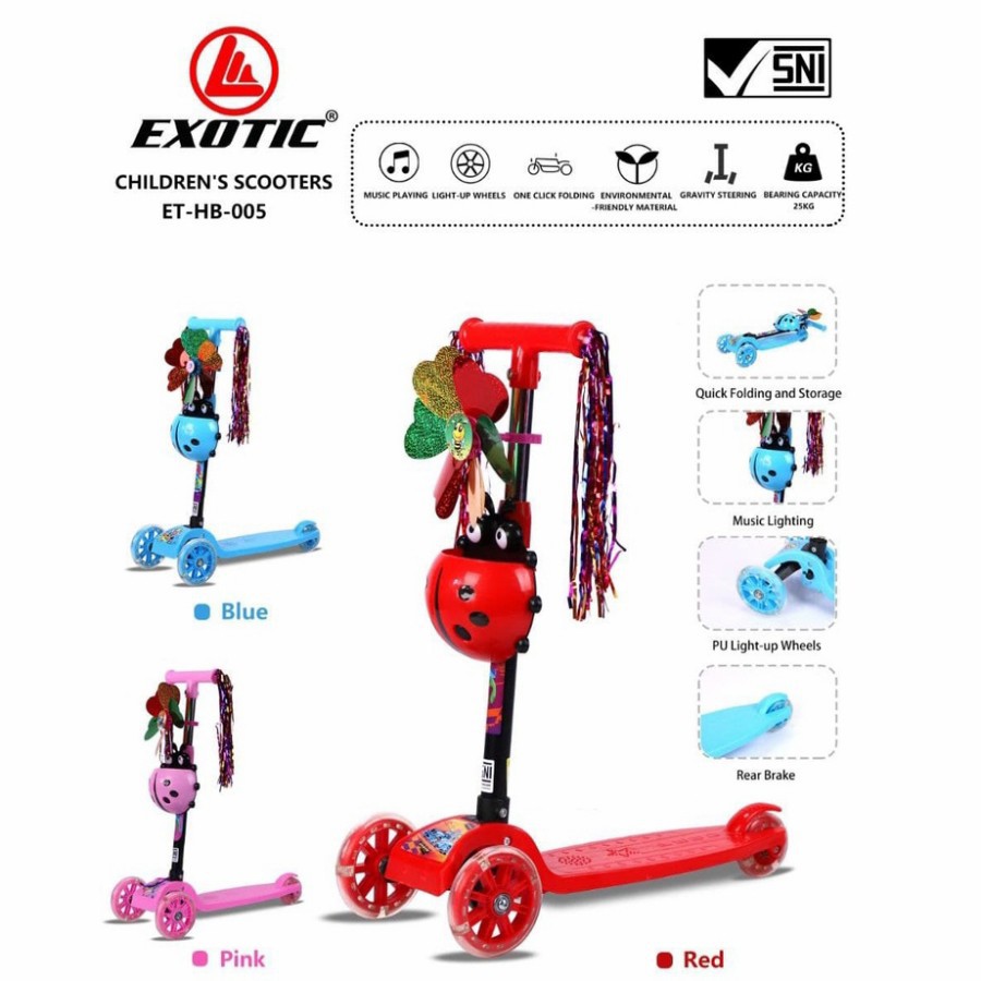 SCOOTER / OTOPED ANAK EXOTIC HB-005