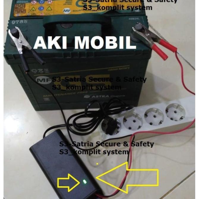 Cas Aki Mobil 12V 10A / Charger Aki Mobil 10 A Smart Fast Charger Promo