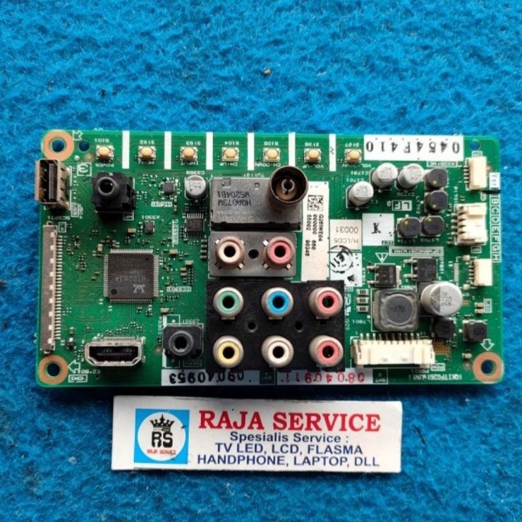 mb tv SHARP LC 24LE157I LC 24LE1571 mainboard board motherboard mesin mobo modul module