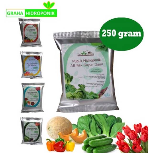 Nutrisi Hidroponik AB Mix Sayur Daun