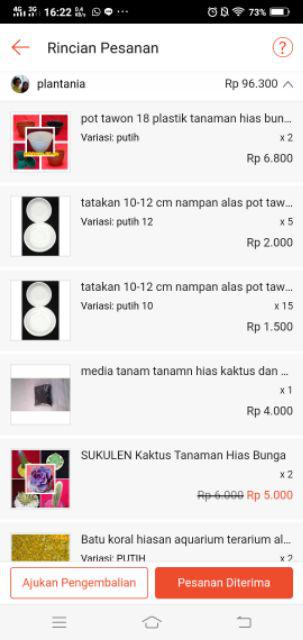 Pot Tawon 18 Cm Plastik  Tanaman Hias Bunga  Sukulen Kaktus