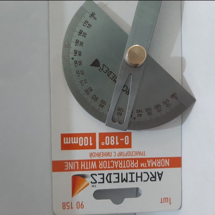 

Mudah Penggaris Busur Derajat Protector Stainles Steel 10Cm 180 Promo