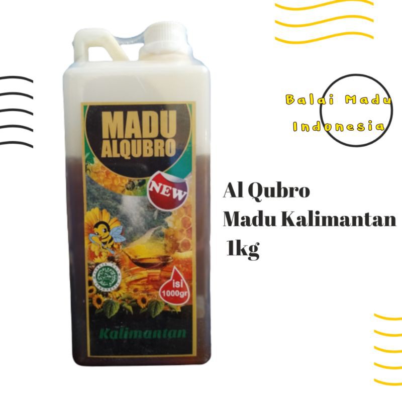 AL-QUBRO Madu Kalimantan 1kg