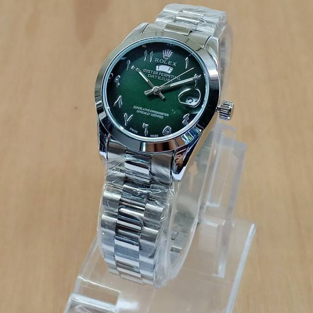 JAM TANGAN ROLEX WANITA TALI RANTAI