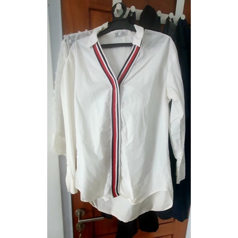 blouse zara white