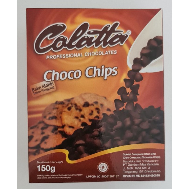 

Colatta Choco Chips 150 gr chocolates