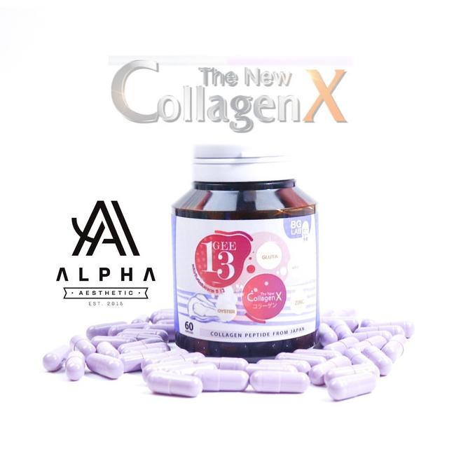 Gee 13 New Collagen X Violet Capsule Original ( CL Prime Plus Gen 2 ) | Vitamin &amp; Multivitamin