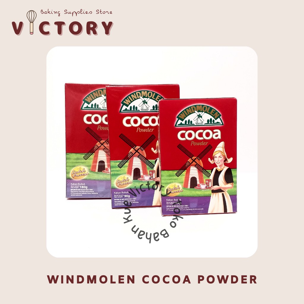 

Windmolen Cocoa Powder 80gr - Coklat Bubuk