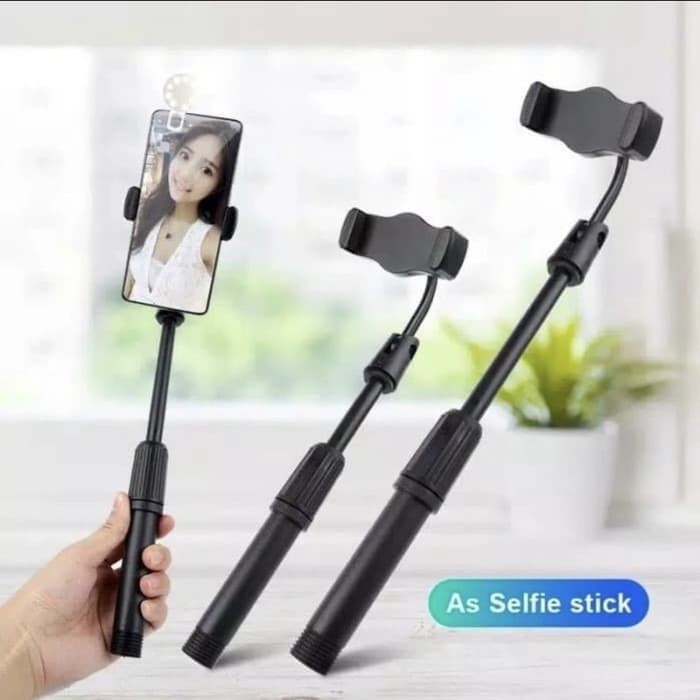 Stand Holder Phone Multifungsi Tongsis 360