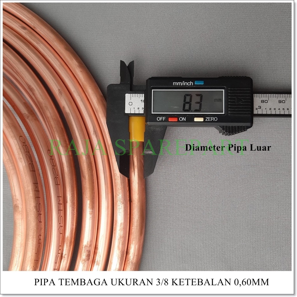 Pipa Tembaga 3/8 KETEBALAN 0,60MM Roll