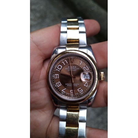 jam tangan rolex datejust second bekas non original