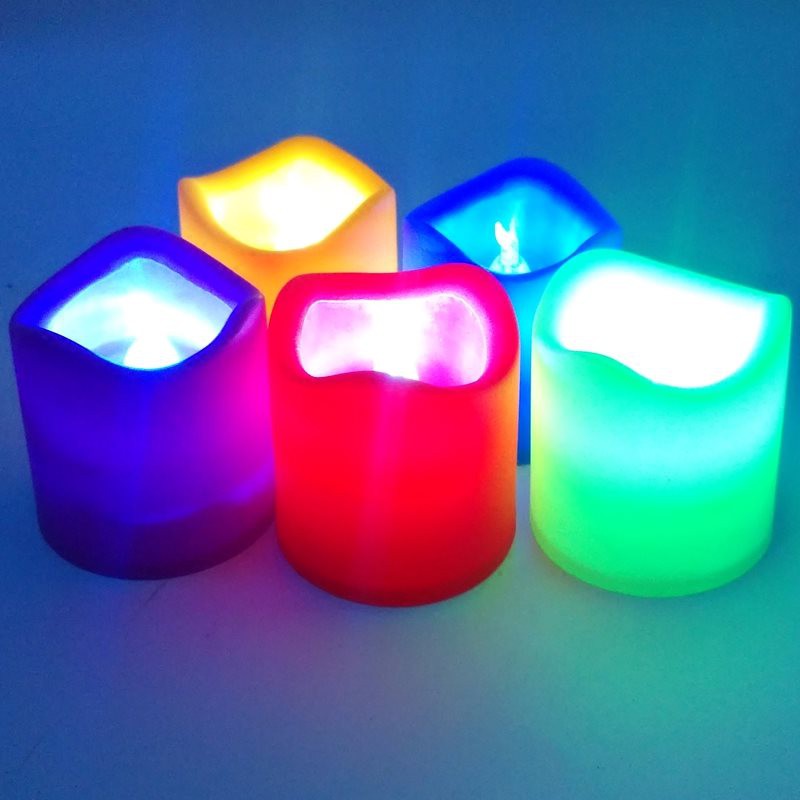 Swopply HL0049 Lampu Lilin LED mini Lampu Cande Light Portable Lampu Hias Mini