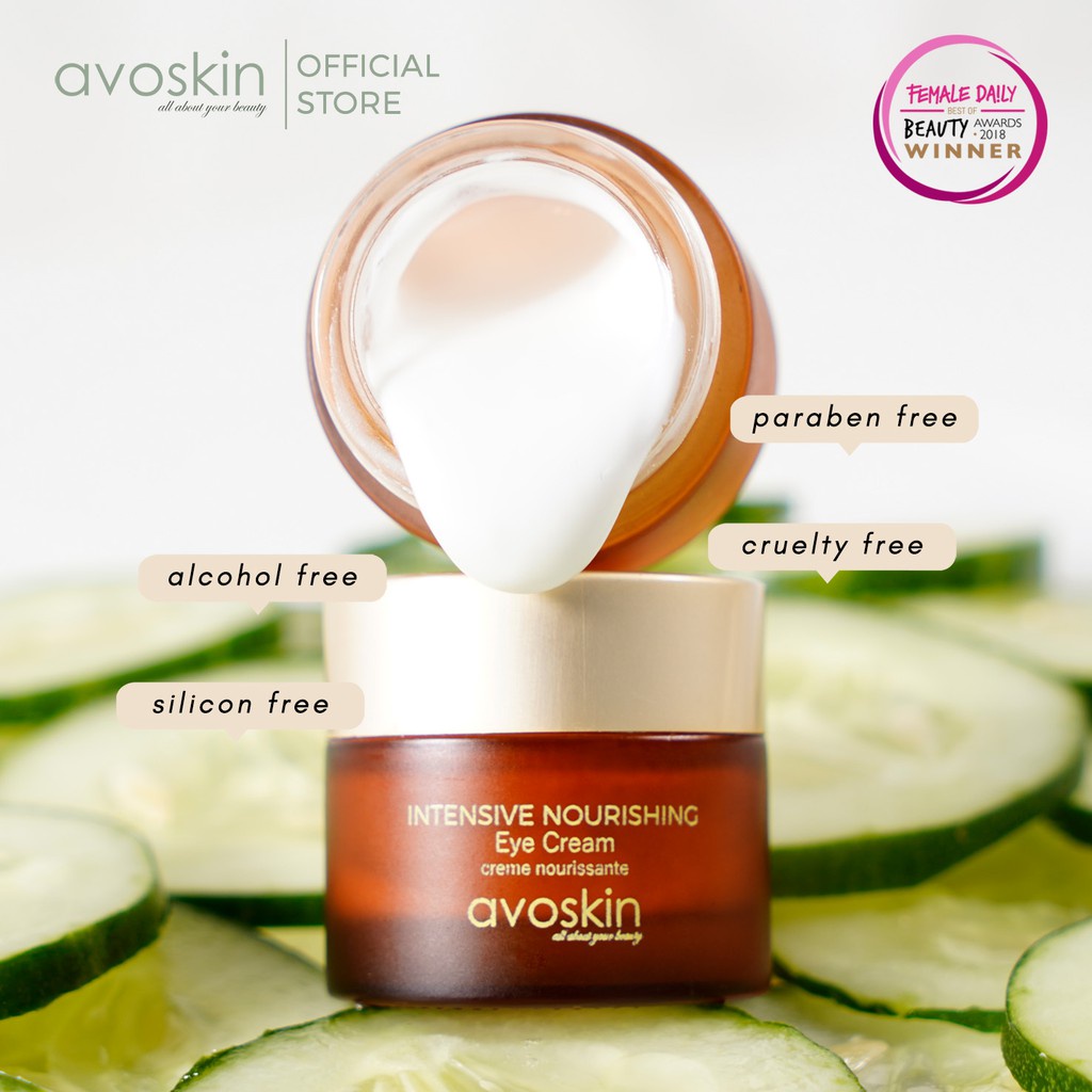 ✨ AKU MURAH ✨ Avoskin Intensive Nourishing Eye Cream 10gr BPOM