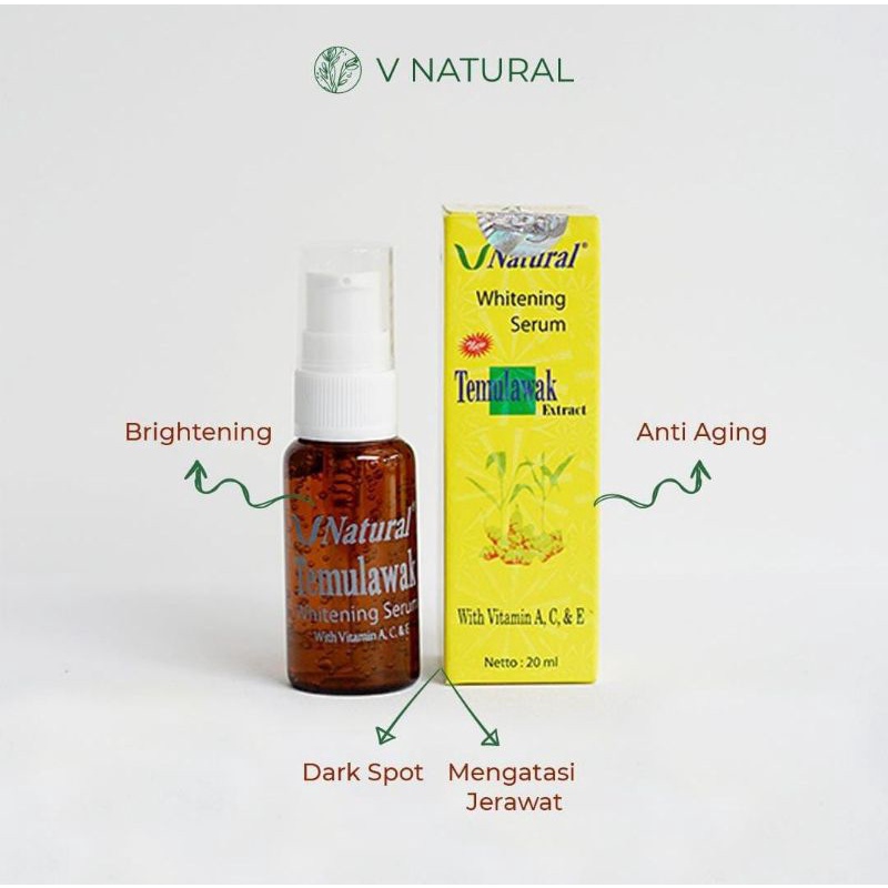 Temulawak V Natural Serum