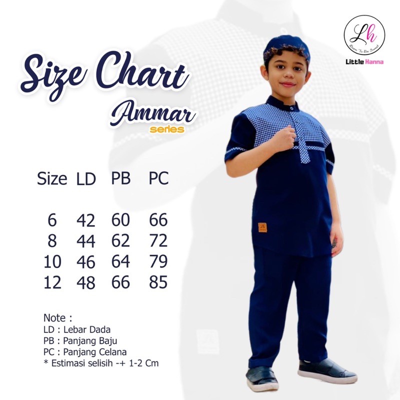 Gamis Anak Ameera Koko Anak Ammar Little Hanna