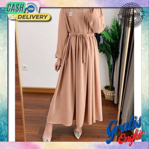 Gsmis Kekinian Terbatu Games Premium Import Elegan Gamis Syar'I Baju Lebaran Wanita Terbaru2022 Fash