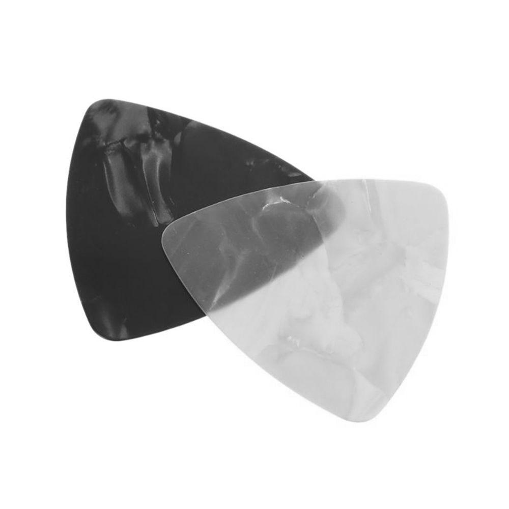 Needway   Celluloid 10pcs Instrumen Segitiga Antislip Plectrum