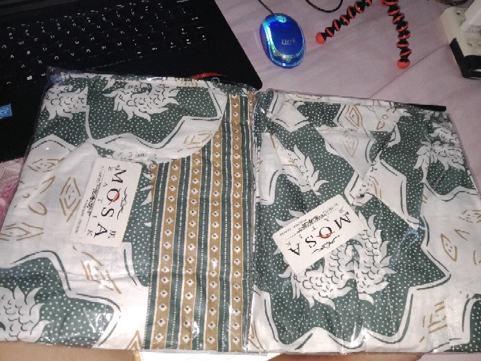 Atasan Kemeja Batik Mosa Hem Pria, Motif Mega Mendung Batik Pekalongan -hem