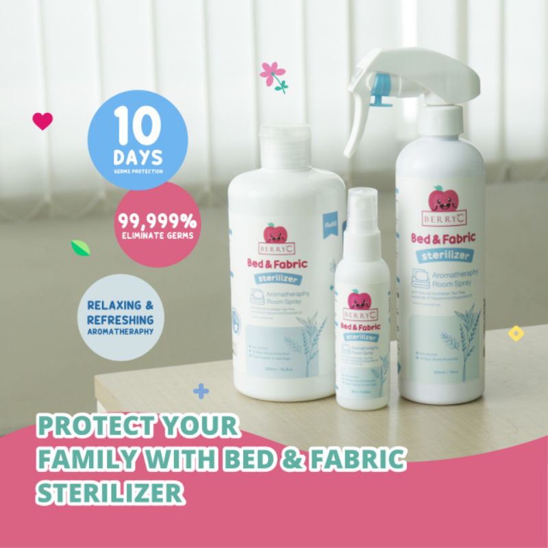 Berry C Refill Bed &amp; Fabric Sterilizer 500ml