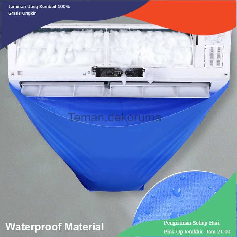 TD-DPR AWOO Plastik Cuci AC Air Conditioner Cleaning Cover Waterproof - YK-41