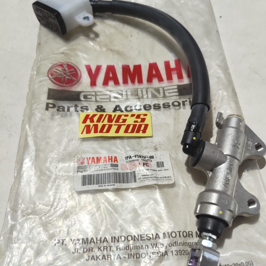 MASTER REM BELAKANG ASSY XABRE, R15, VIXION (1PA F583V) ASLI YAMAHA