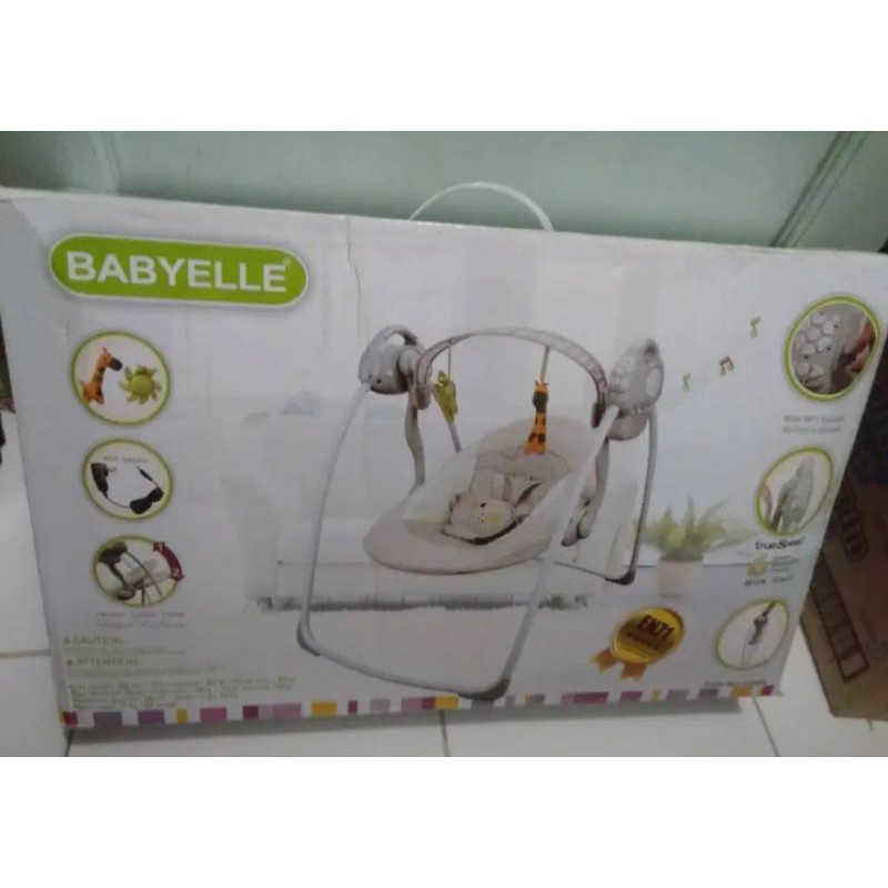 New 33008 / Bouncer Ayunan Bayi Elektrik Otomatis
