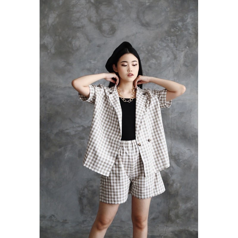 Kana Set (Outer / Atasan + Celana) / Blazer Set / Casual Set