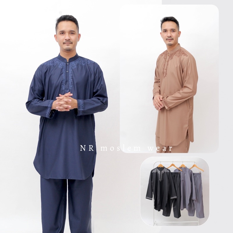 BAJU KOKO DEWASA SETELAN PAKISTAN BAHAN TOYOBO kode PDK