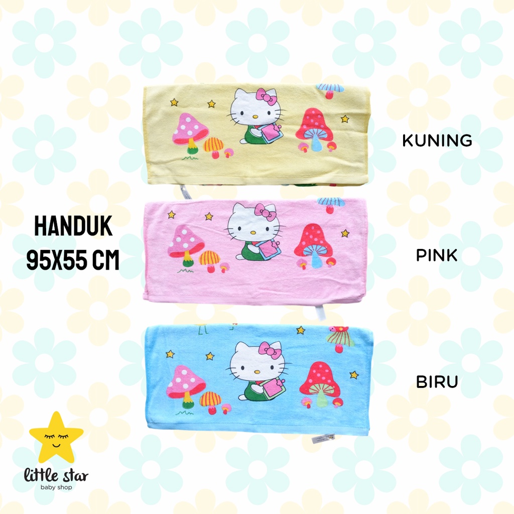 Gold Baby Handuk Hello Kitty Anak Dewasa Cewek