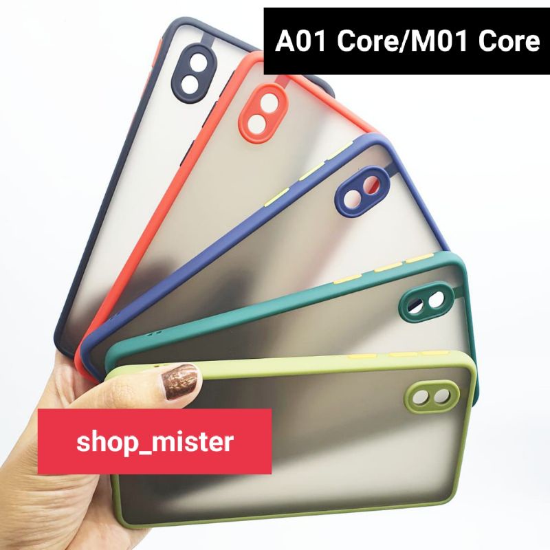 Case Softcase Matte Dove PC Samsung A01 Core/M01 Core |Case Dove My Choice Samsung A01 Core/M01 Core