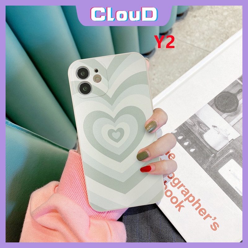 Case Pasangan Motif Hati Warna Gradasi Untuk Xiaomi Note 9 8 10 Mi 11 Lite 10 10T Redmi 9A 9 10 9T 9C NFC Note 10s 10pro POCO M3 F3 X3Pro